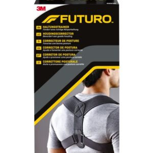 futuro corrector de postura ajustable (71.1 121.9cm) transpirable color negro
