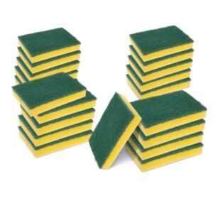 scotch brite classic pack de 20 estropajos de cocina color amarillo