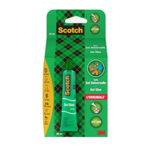 scotch tubo de pegamento en gel 30ml secado rapido aplicacion sencilla y efectiva transparente
