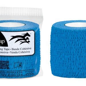 3m vetrap venda cohesiva 5cm x 4.5m flexible transpirable autoadhesiva color azul