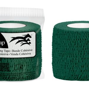3m vetrap venda cohesiva 5cm x 4.5m flexible transpirable autoadhesiva color verde militar