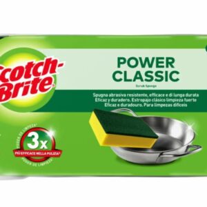 scotch brite classic estropajo de cocina proteccion para los dedos color amarillo