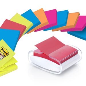 post it super sticky dispensador con 12 blocs de 90 z notas dispensador pro forma cuadrada 76x76mm color blanco