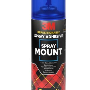 scotch spraymount adhesivo en spray 400ml excelente adherencia color transparente
