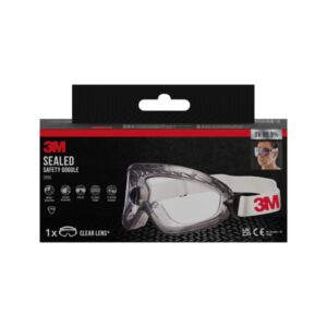 3m gafas de seguridad uso compatible con gafas graduadas lente incolora antivaho antirrayaduras sellado facial proteccion uv color transparente