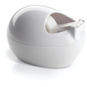 scotch dispensador de cinta adhesiva para cintas de hasta 19mm x 7.5m incluye cinta adhesiva invisible estilo moderno color blanco