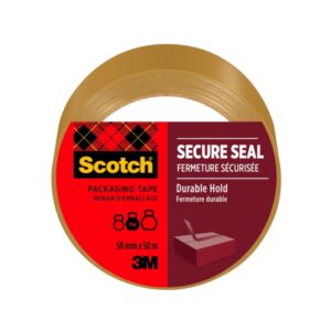scotch precinto de embalaje 50mm x 50m sellado seguro color marron