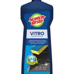 scotch brite vitro rejuvenecedor para placas de vidrio 250ml color amarillo