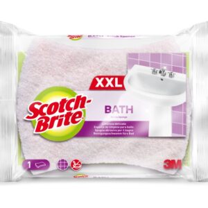 scotch brite esponja xxl para aseo color blanco