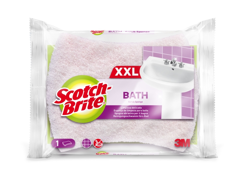 scotch brite esponja xxl para aseo color blanco