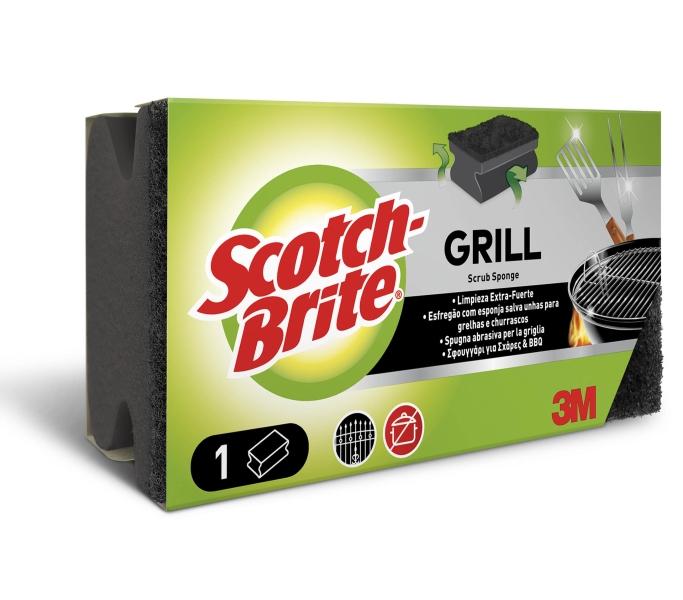 scotch brite estropajo para parrillas proteccion para los dedos color negro