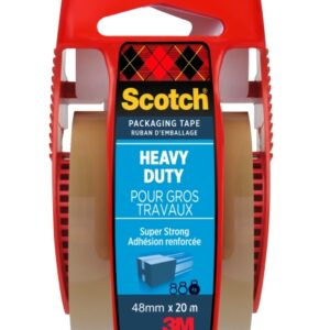 scotch precinto de embalaje 48mm x 20m incluye dispensador color transparente