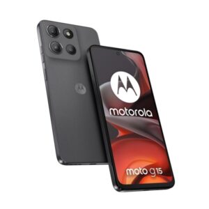 motorola moto g15 smartphone pantalla lcd 6.72" 8gb 512gb camara 50mp bateria 5200mah admite carga de 18w color gris