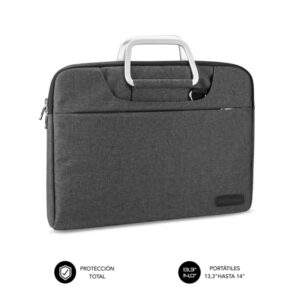 subblim funda business portatiles de 13.3" a 14" diseño moderno y elegante doble cremallera proteccion total colores varios