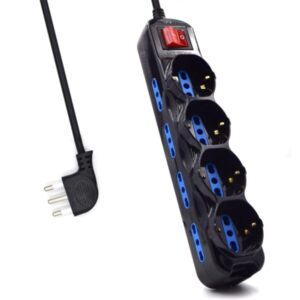 ewent regleta con 12 tomas 8 tomas l + 4 tomas l/f (schuko) interruptor on/off proteccion infantil enchufe italiano plano en angulo cable de 1.5m color negro