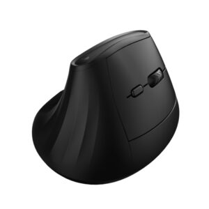 ewent raton inalambrico 4000dpi receptor usb a de 2.4ghz bluetooth 5.1 ergonomico 6 botones agarre vertical color negro