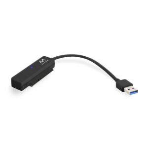 ewent cable adaptador sata a usb c usb c 3.1 gen1 ssd/hdd de 2.5" abs de alta resistencia indicador led color negro