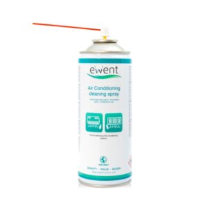 ewent spray de limpieza para aire acondicionado aerosol de espuma activa neutraliza olores color transparente