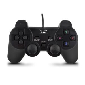 ewent mando/gamepad usb 13 botones 2 palancas analogicas d pad de 8 vias cable de 1.5m color negro
