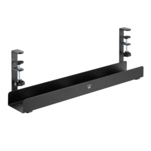ewent soporta hasta 5kg sistema de abrazaderas ajustables universal 600x105x207mm color negro