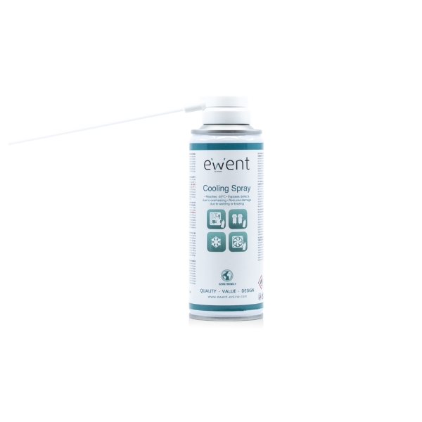 ewent spray refrigerante deteccion de sobrecalentamientos limpieza sin residuos color incoloro