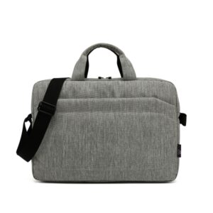 ewent maletin para portatil 15.6" asa de mano correa ajustable poliester color gris