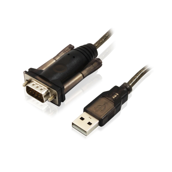 ewent cable serie modem rs232 macho a usb macho cable de 1.5m color negro/transparente