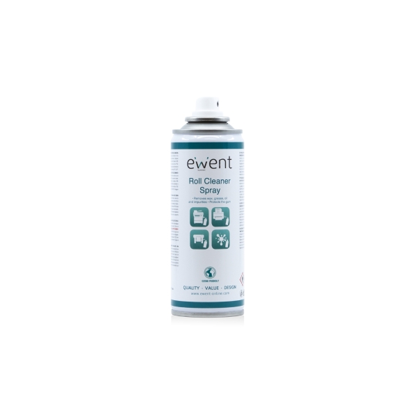 ewent spray de limpieza para rodillos de impresora aerosol color transparente