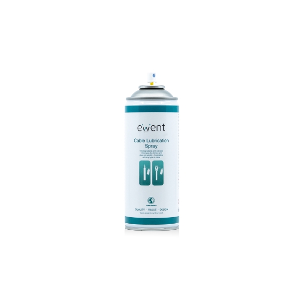 ewent spray lubricante para cables color transparente