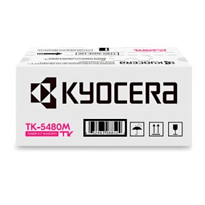 kyocera tk5480 magenta cartucho de toner original 1t0c22bnl0/tk5480m