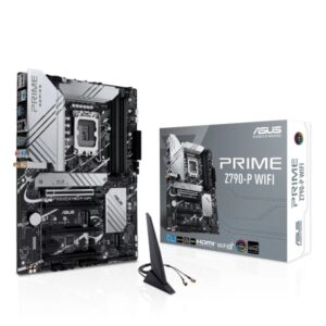 asus prime z790 p wifi placa base intel 1700 wifi, hdmi, displayport, pcie 3.0, 4.0 y 5.0 m2, 4x sata iii, usb 2.0, 3.2, usb c, rj 45