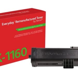 xerox everyday kyocera tk1160 negro cartucho de toner remanufacturado reemplaza 1t02ry0nl0