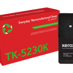 xerox everyday kyocera tk5220/tk5230 negro cartucho de toner remanufacturado reemplaza 1t02r90nl1/1t02r90nl0/tk5220k/tk5230k
