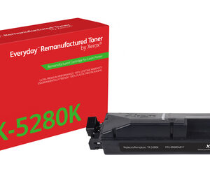 xerox everyday kyocera tk5280 negro cartucho de toner remanufacturado reemplaza 1t02tw0nl0/tk5280k