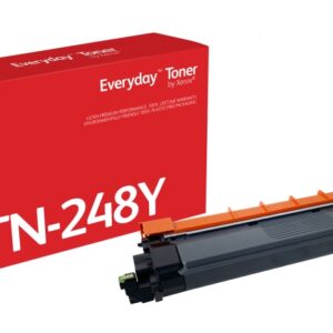 xerox everyday brother tn248 amarillo cartucho de toner generico reemplaza tn248y