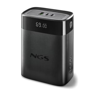 ngs twix30 powerbank 26800mah 140w pd y qc usb a, usb c color negro