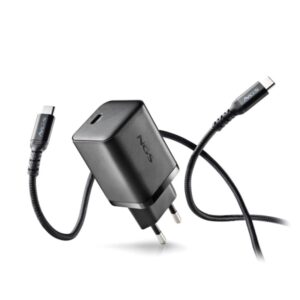 ngs bud 65w cargador gan universal de pared 65w ultrarapido usb c pd & pps cable usb c 1.5m color negro