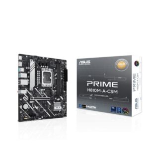 asus prime h810m a csm placa base 2x ddr5, m.2, pcie 4.0, sata iii, microatx