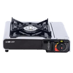 muvip cocina de gas portatil 1 fuego encendido automatico quemador de aluminio sistema fsd proteccion contra sobretension maleta de transporte