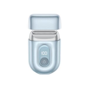 xo cf42 depiladora electrica bateria 450mah cuchillas de acero ipx6 color azul