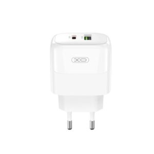 xo l138 cargador de pared 30w usb c y usb a color blanco