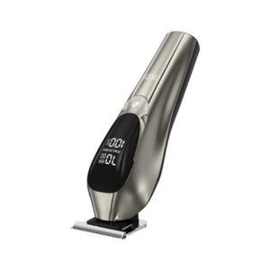 xo cf41 cortapelos display indicador bateria 600mah hasta 7000rpm autonomia 60min 3 velocidades carga por usb c ipx6 color gris