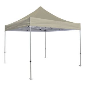 sungarden carpa plegable aluminio 3x3m color beige