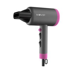 muvip pro luxe secador de pelo 2000w motor dc 2 velocidades y 3 temperaturas boton aire frio difusor de aire cable 1,8m gancho para colgar