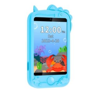xo h160 smartphone pantalla 2.8" localizador gps wifi camara delantera y trasera funda anticaidas color azul