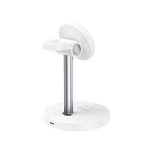xo cx038 cargador inalambrico magnetico rapido 15w sujecion magnetica color blanco