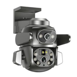xo cr04 camara vigilancia wifi fullhd deteccion de movimiento vision nocturna sonido bidireccional color negro
