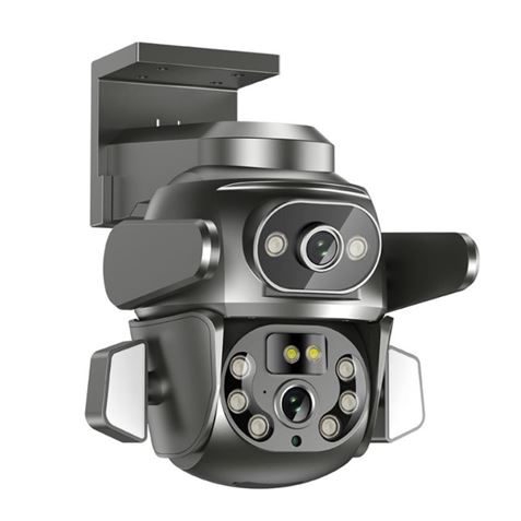 xo cr04 camara vigilancia wifi fullhd deteccion de movimiento vision nocturna sonido bidireccional color negro
