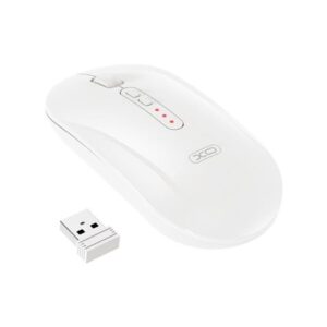 xo m13 raton inalambrico bluetooth y rf 2.4ghz 1600dpi color blanco