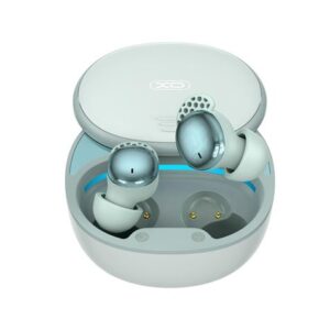 xo g32 auriculares bluetooth 5.4 tws control tactil formato plano color azul